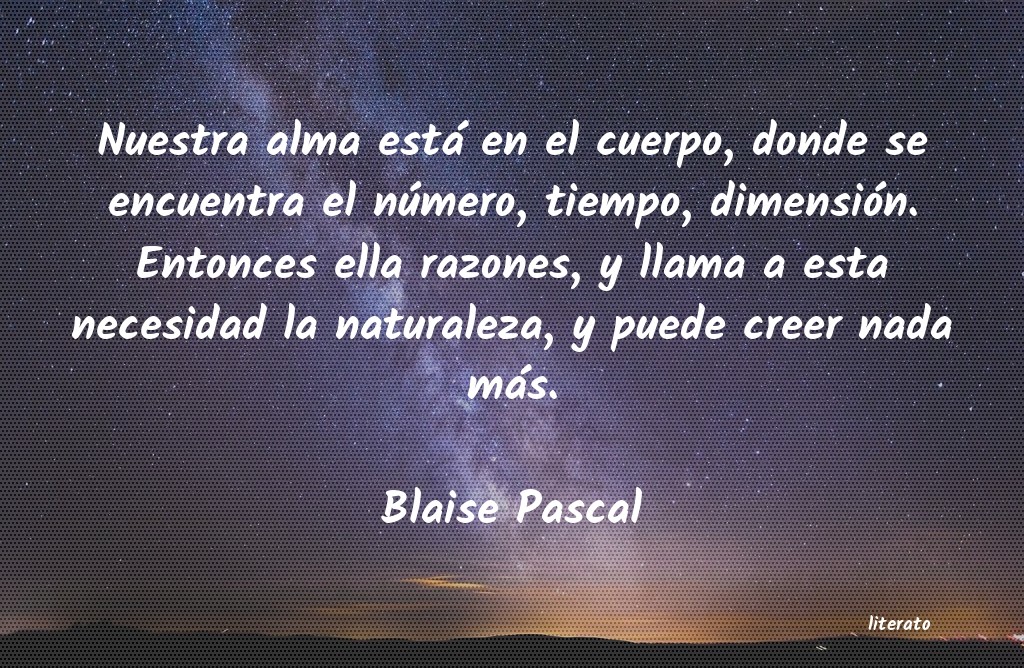 naturaleza pascal