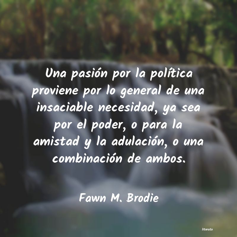 frases de Fawn M. Brodie