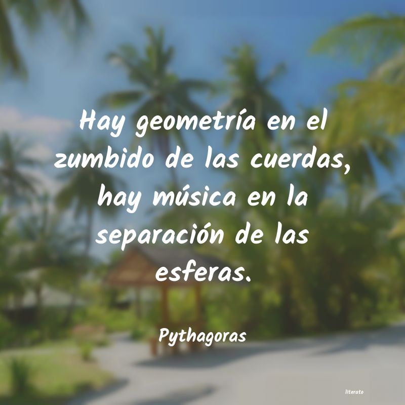 frases de Pythagoras