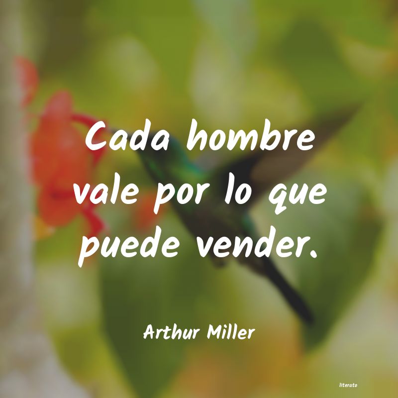 frases de Arthur Miller