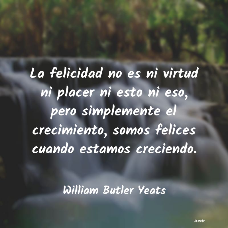 Frases de William Butler Yeats