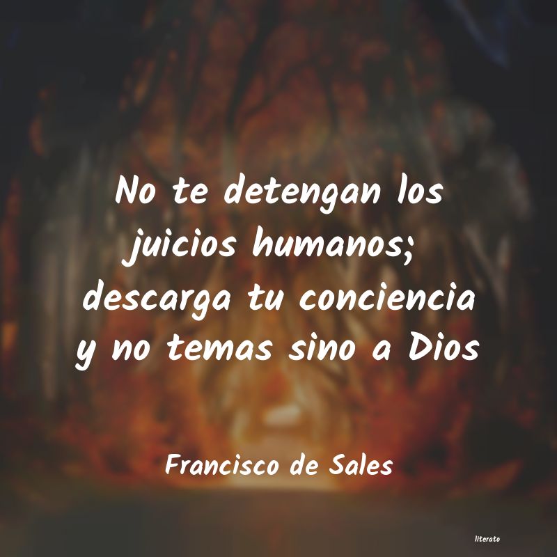 frases de Francisco de Sales