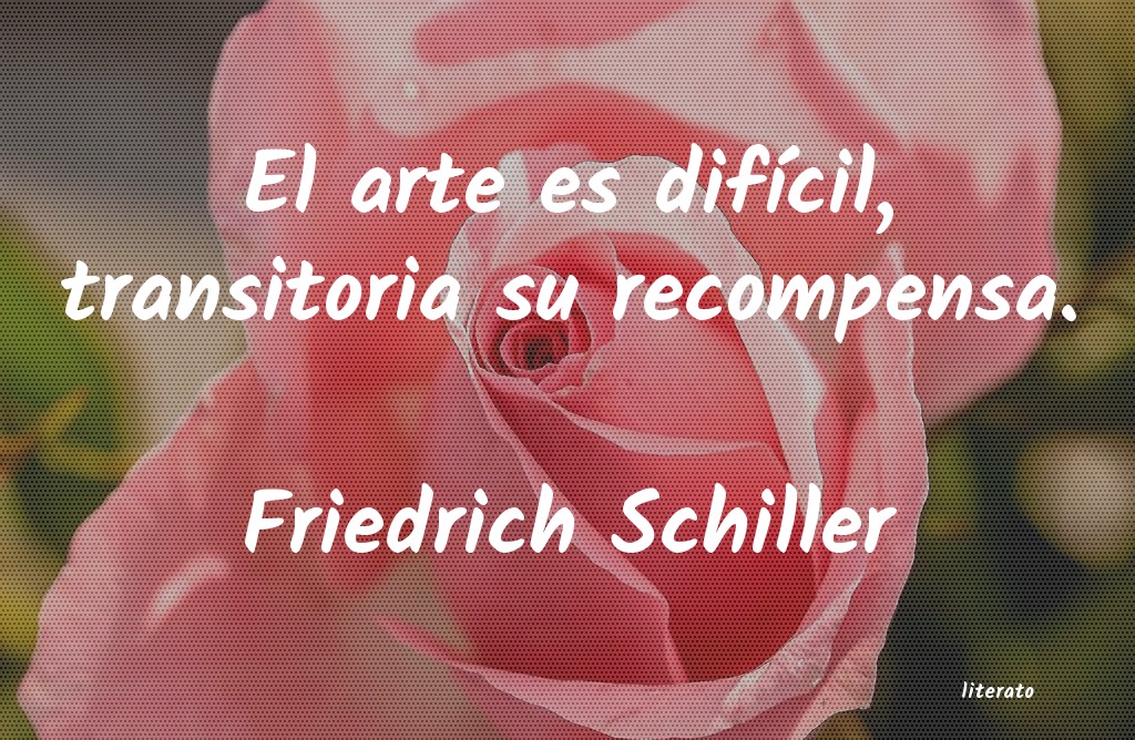 frases de Friedrich Schiller