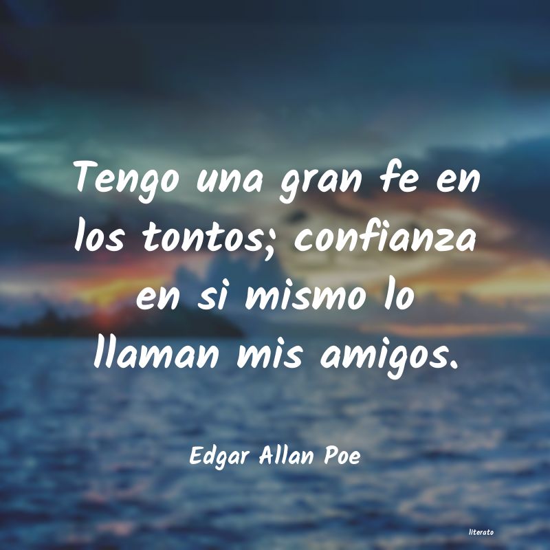 Frases de Edgar Allan Poe