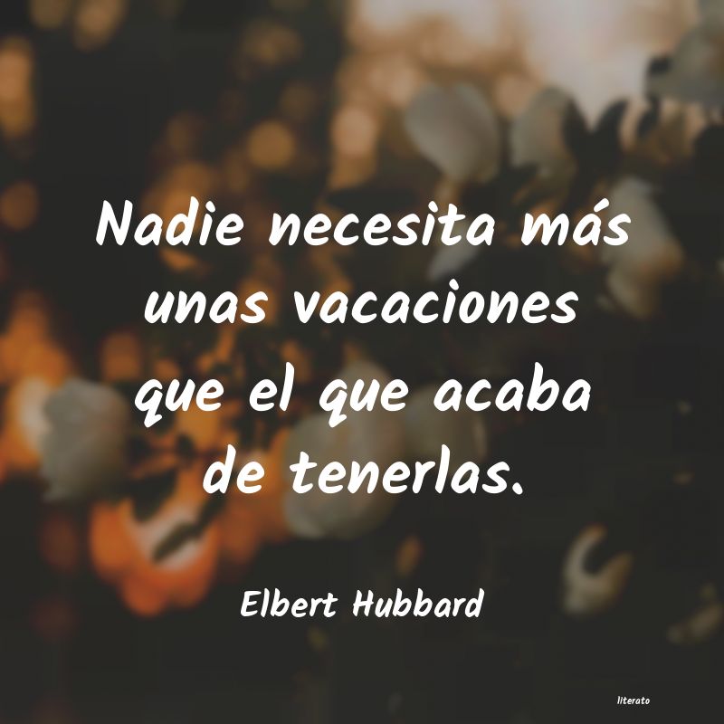 Frases de Elbert Hubbard