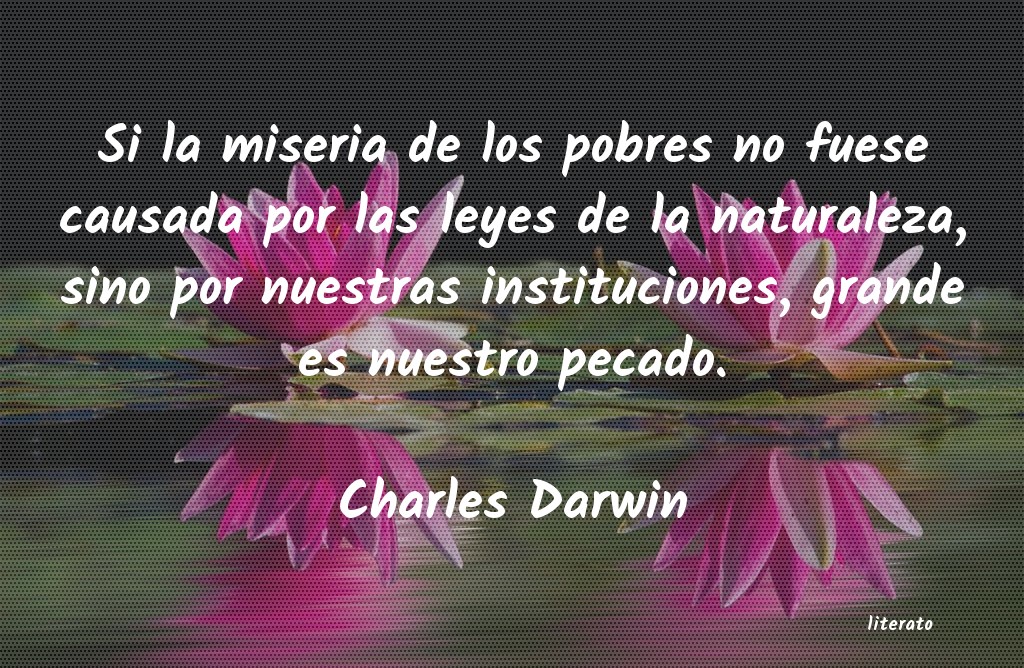 Frases de Charles Darwin