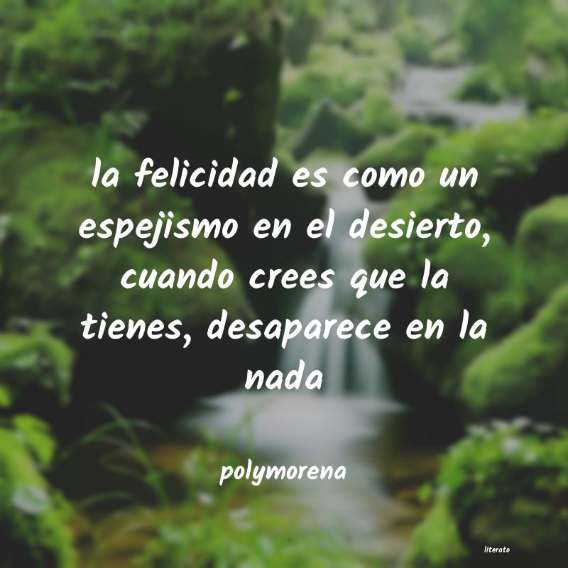 frases de polymorena