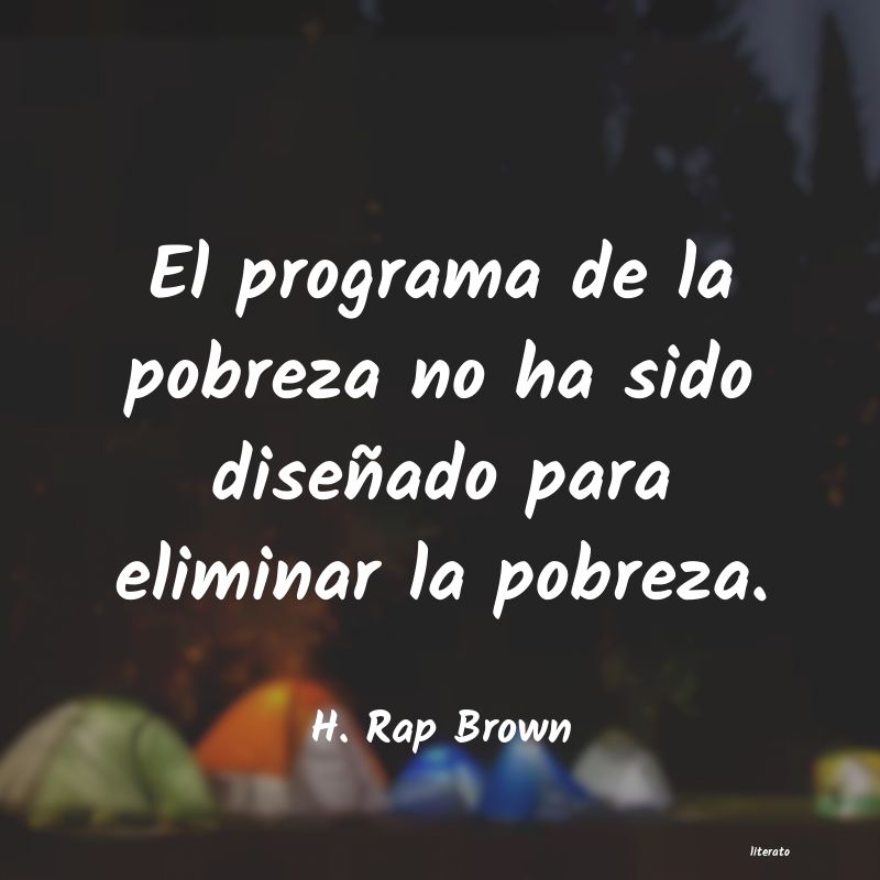frases de H. Rap Brown