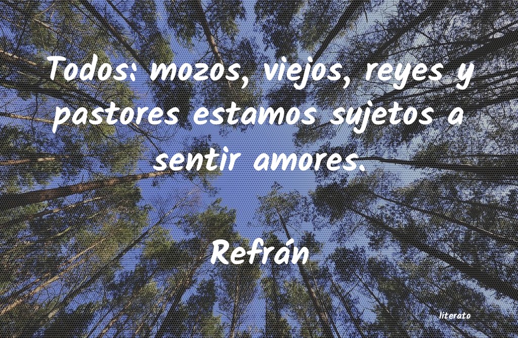 Frases de Refrán