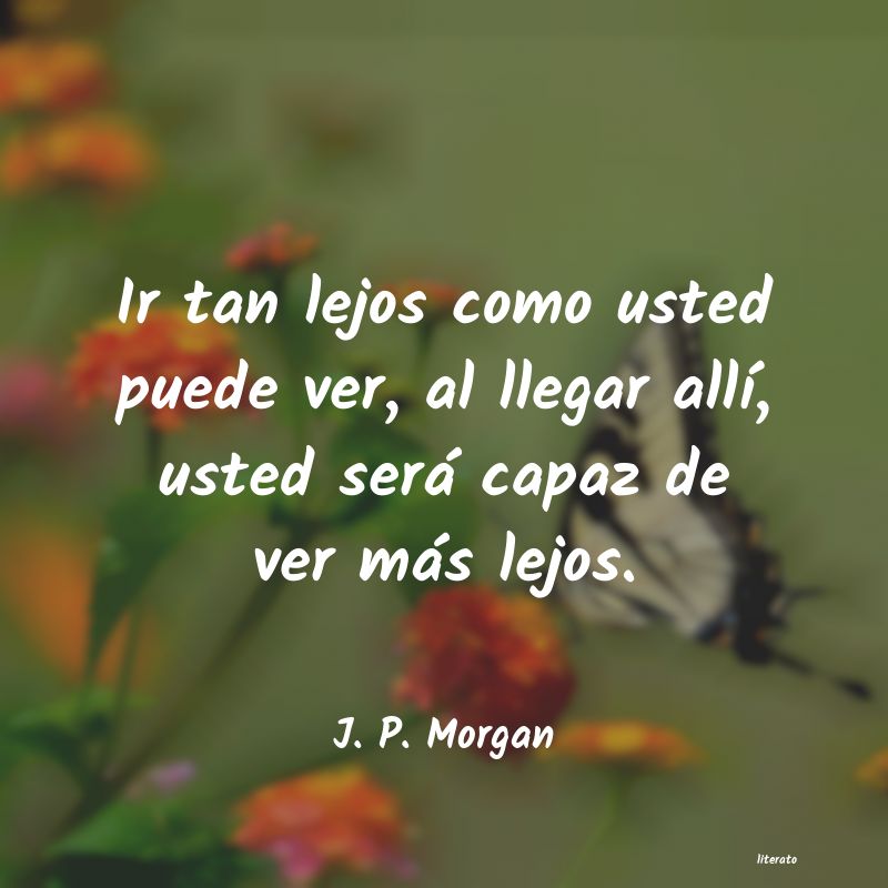 Frases de J. P. Morgan