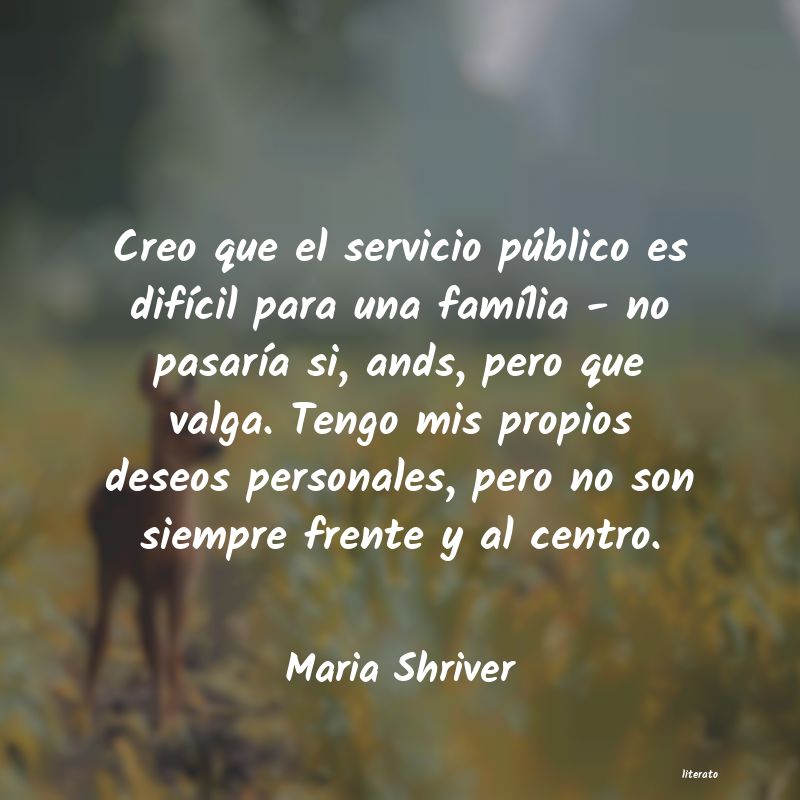 Frases de Maria Shriver