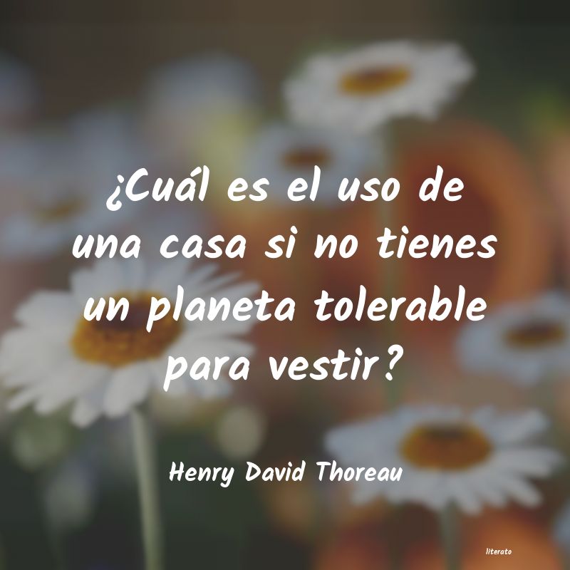 frases de Henry David Thoreau