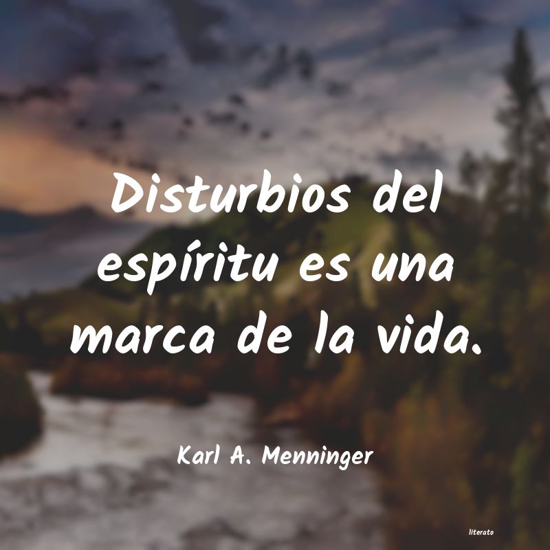 frases de Karl A. Menninger