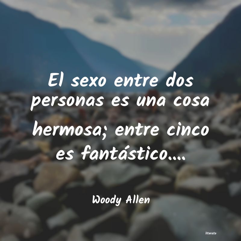 Frases de Woody Allen