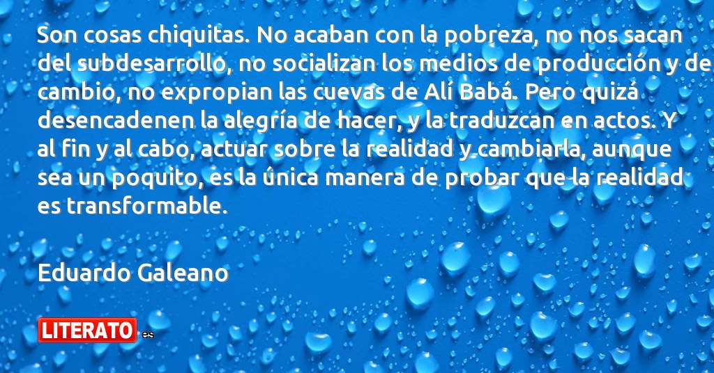 Frases de Eduardo Galeano