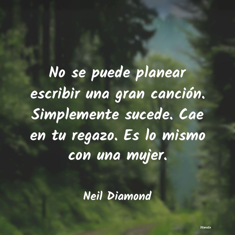 frases de Neil Diamond