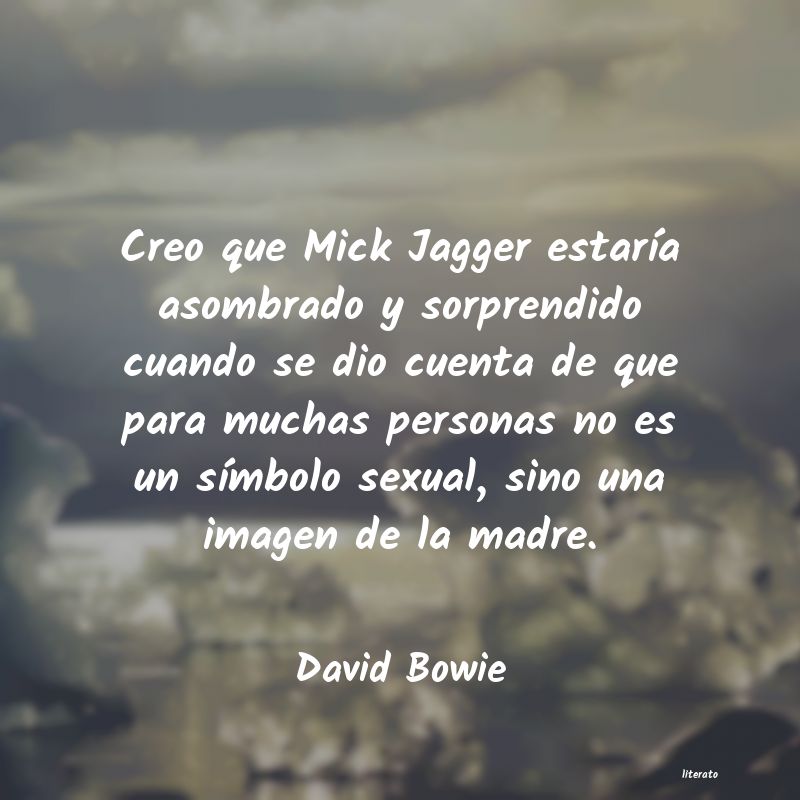 Frases de David Bowie