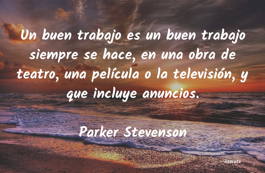 Frases de Parker Stevenson