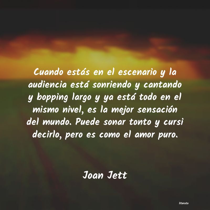 Frases de Joan Jett