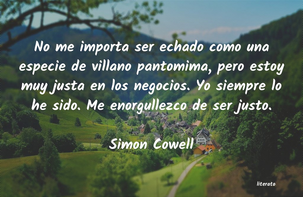 Frases de Simon Cowell