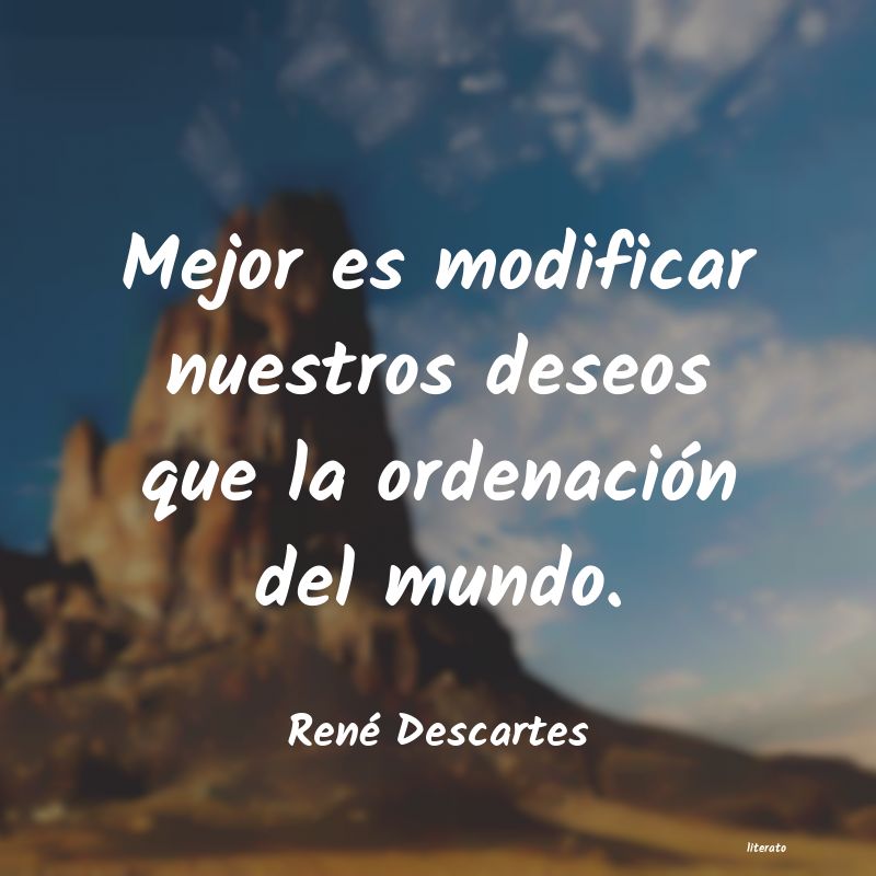 frases de René Descartes