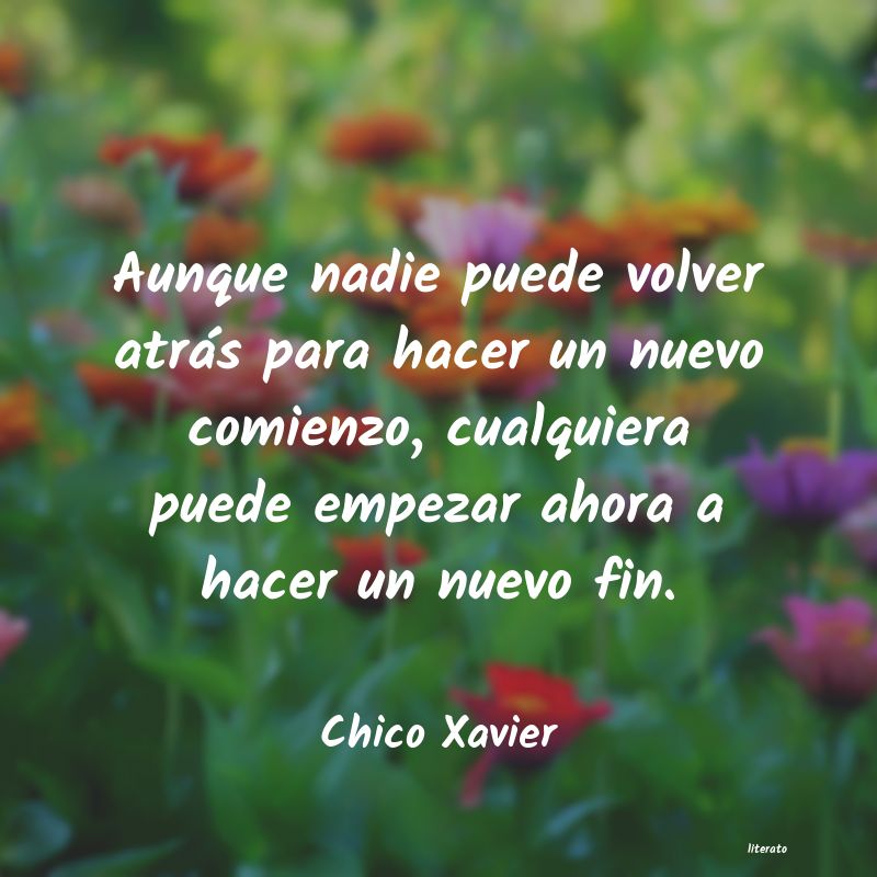 Frases de Chico Xavier