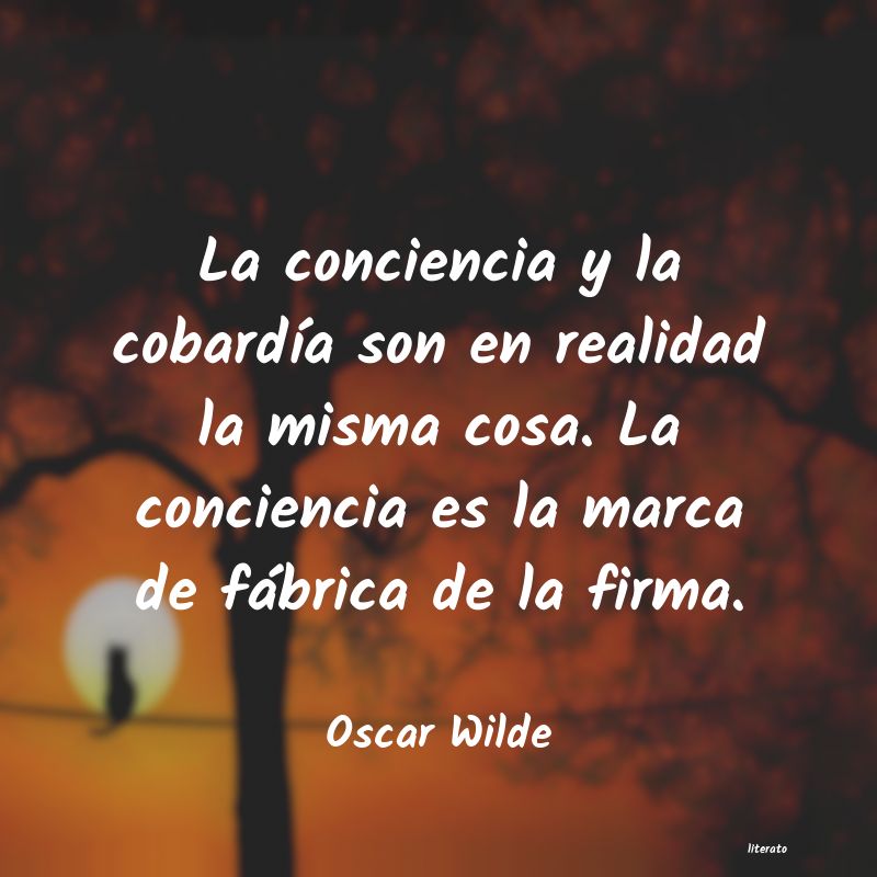 frases de Oscar Wilde