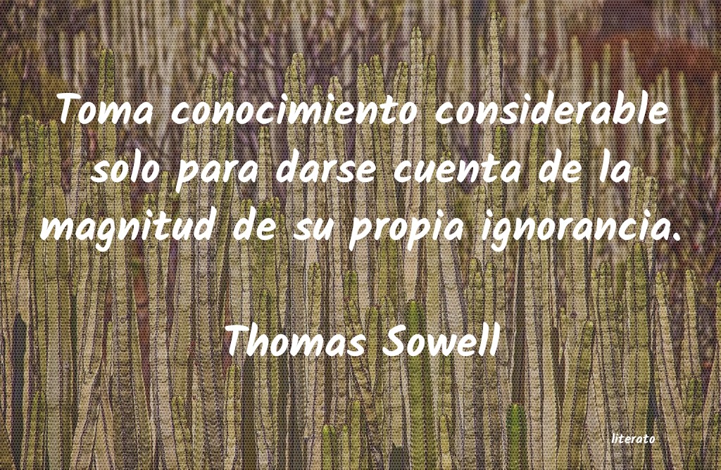 frases de Thomas Sowell