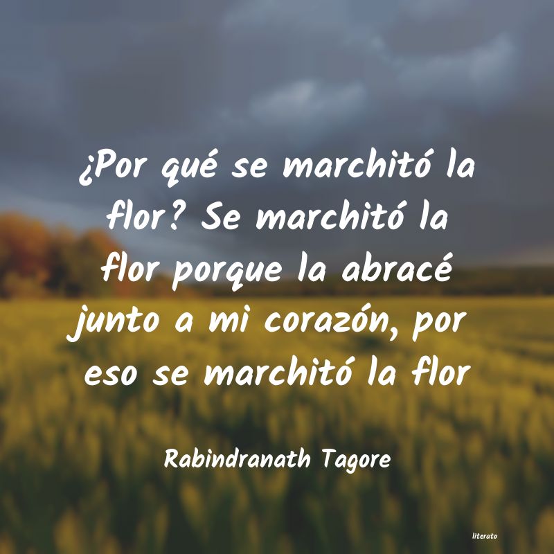 frases de Rabindranath Tagore