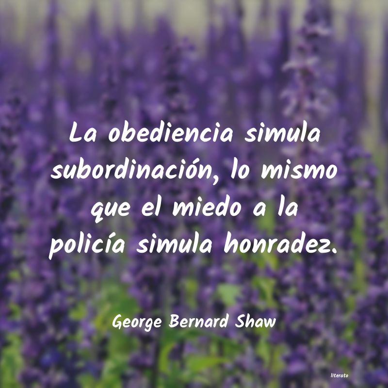 george bernard shaw sola una tragedia
