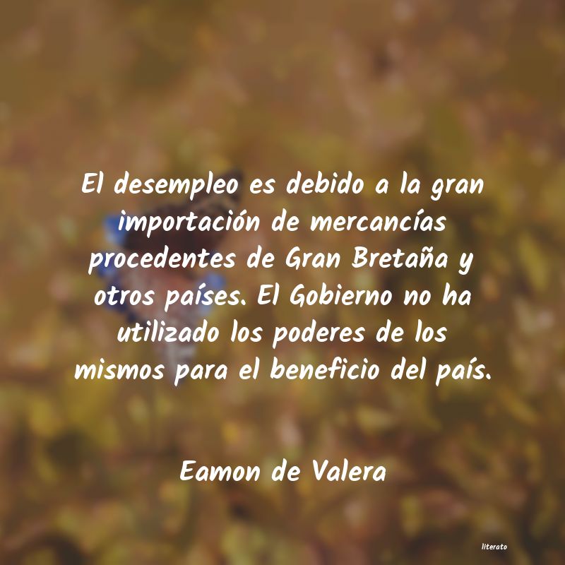 frases de Eamon de Valera