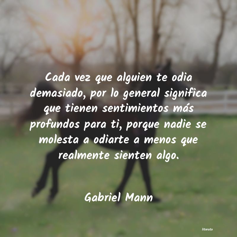 frases de Gabriel Mann