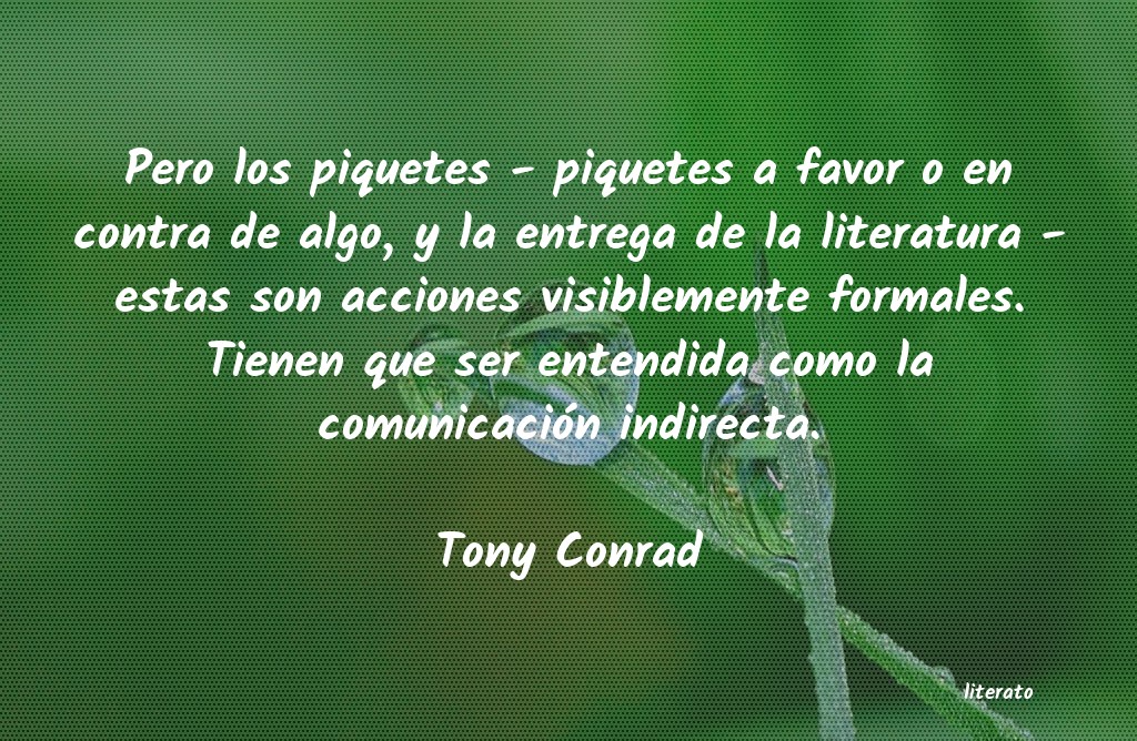 Frases de Tony Conrad