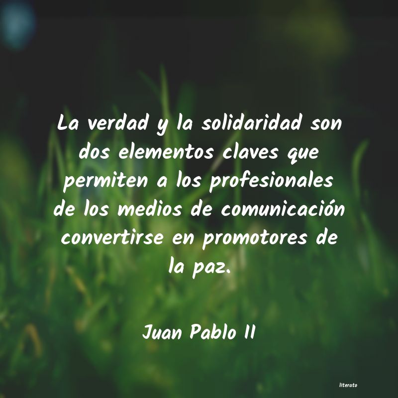 Frases de Juan Pablo II