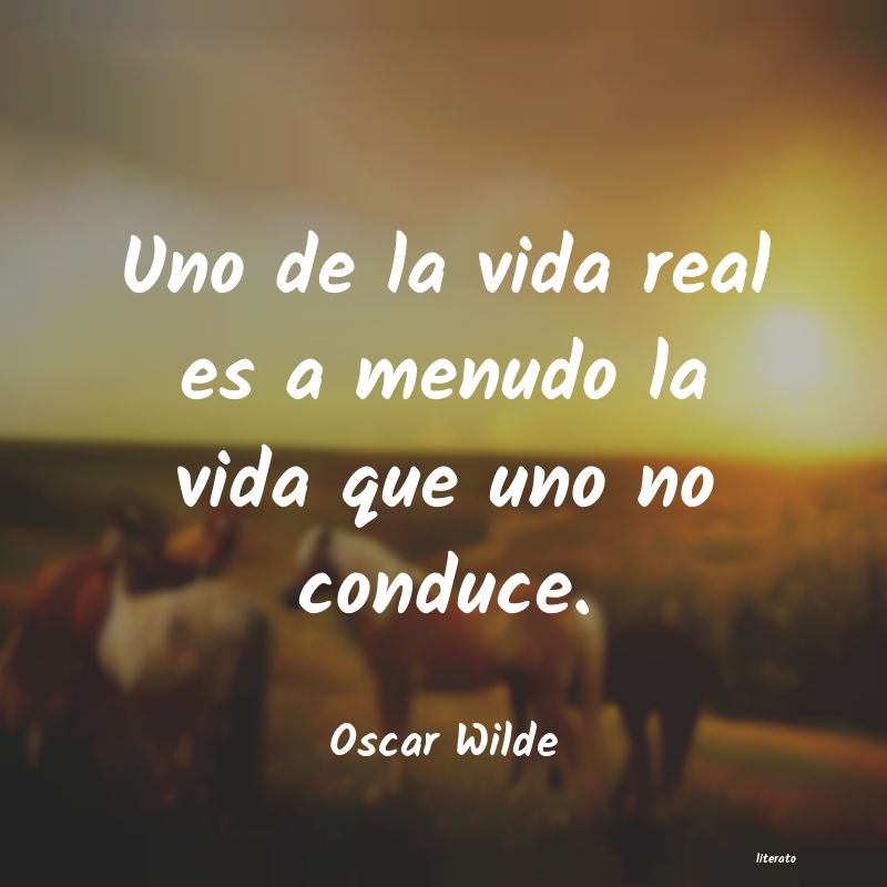 Frases de Oscar Wilde