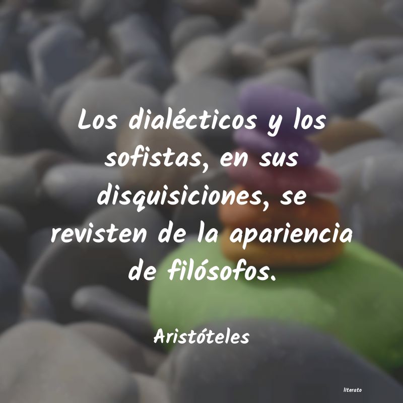 Frases de Aristóteles