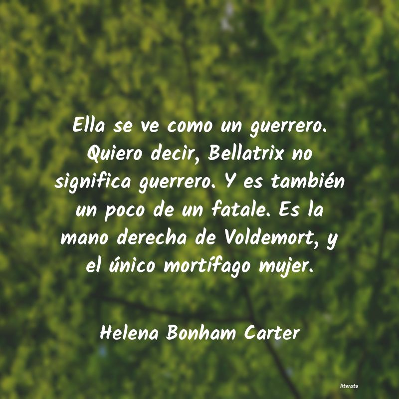 Frases de Helena Bonham Carter