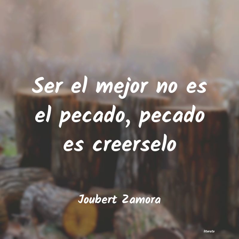 frases de Joubert Zamora