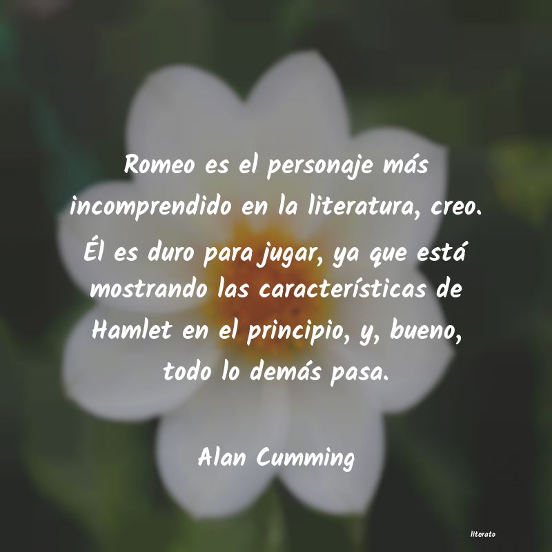 frases de Alan Cumming