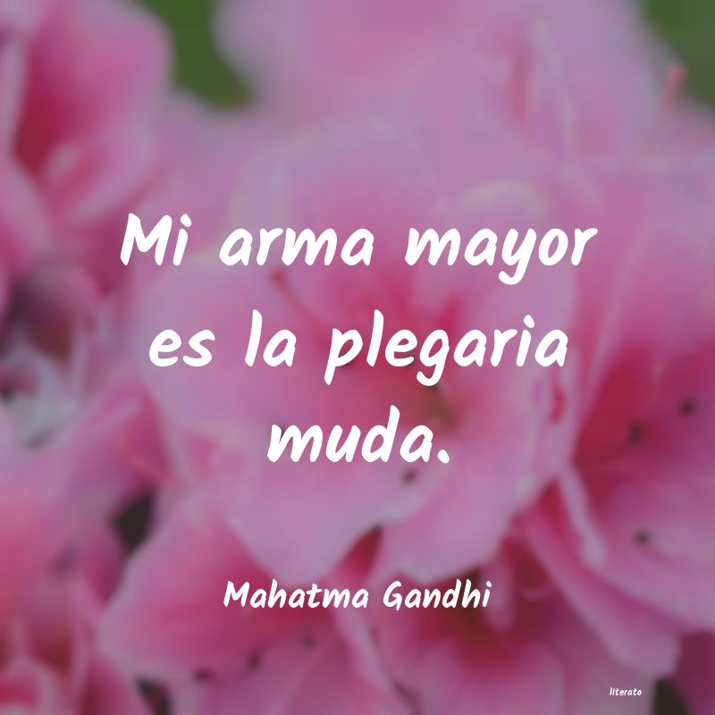 Frases de Mahatma Gandhi