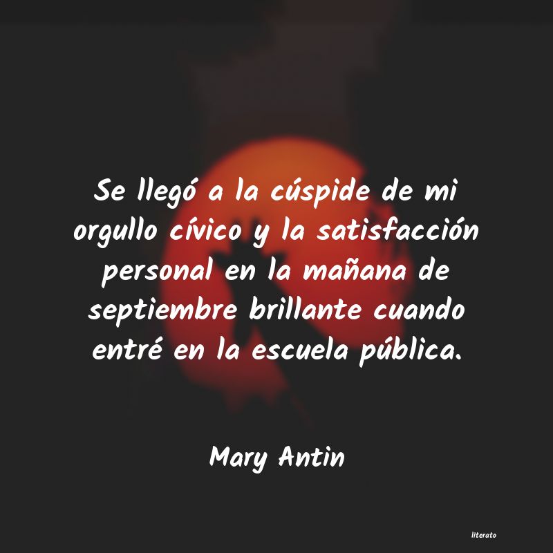 frases de Mary Antin