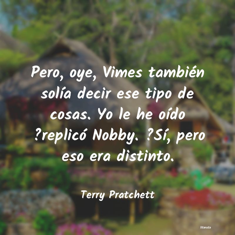 Frases de Terry Pratchett