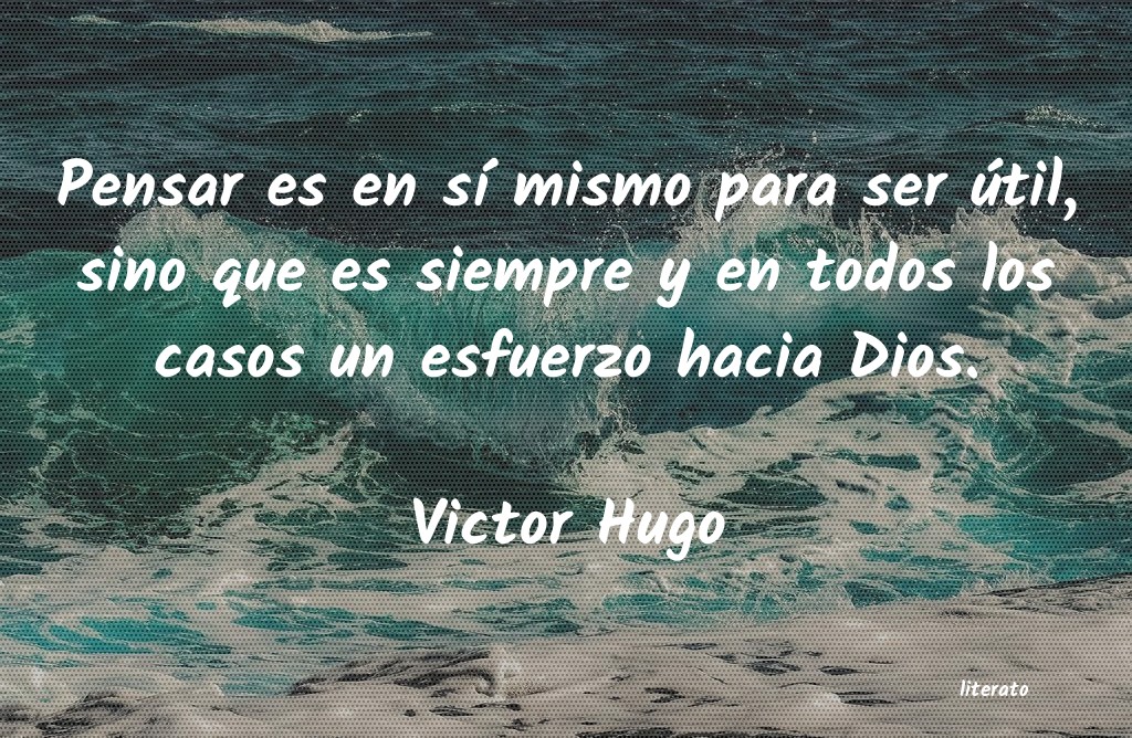lagrimas con victor hugo