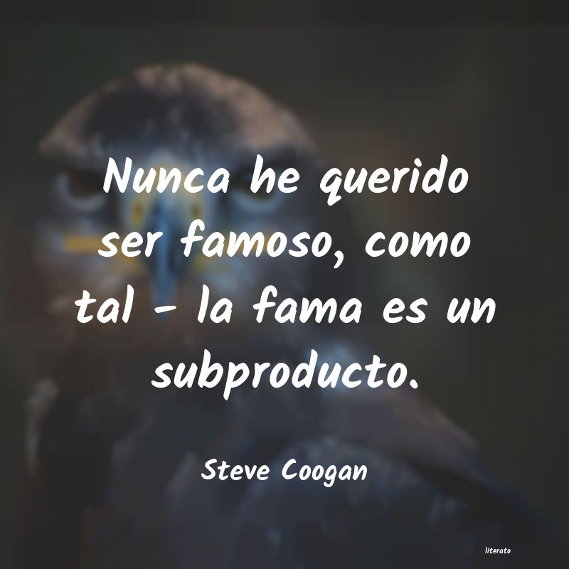 Frases de Steve Coogan