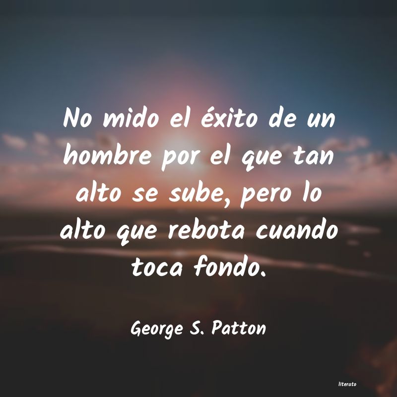 frases de George S. Patton