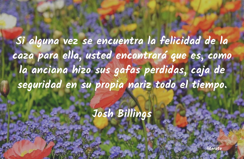 Frases de Josh Billings