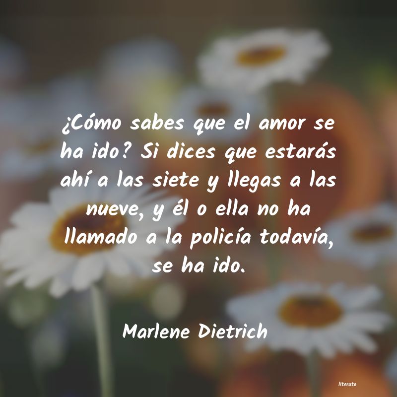 Frases de Marlene Dietrich