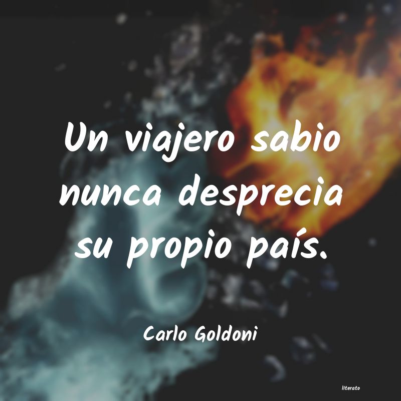 Frases de Carlo Goldoni