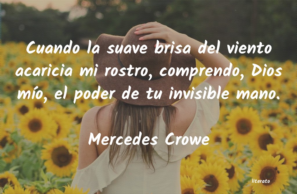 Frases de Mercedes Crowe