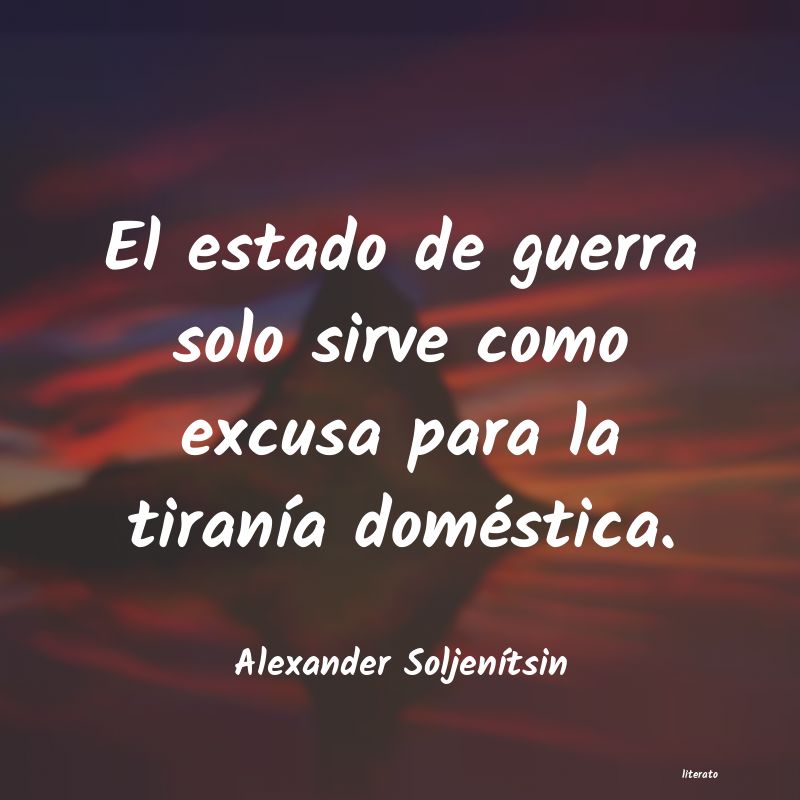 Frases de Alexander Soljenítsin